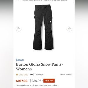 Burton Gloria Women’s Ski Pants